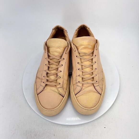 Woman By Common Projects 3701 Achilles Women Size EU 40 US 10 Pink Leather Shoes - Picture 3 of 15